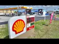 Shell Gas Station Store Fl USA