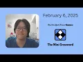 NYT Mini Crossword February 6 2025
