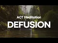 Free Your Mind Guided ACT Meditation For Overcoming Worry