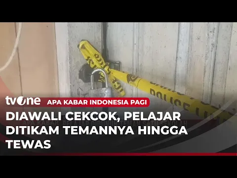 Tragis! Pelajar Tewas Dibunuh Teman Satu Sekolah