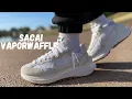 Summer MUST HAVE Nike X Sacai Vaporwaffle White Sail Review On Foot