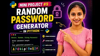 Build a Random Password Generator in Python Mini Project