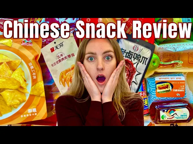 Trying unique snacks in China - would these snacks be a hit or a miss in Western culture?!