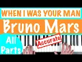 Download Lagu How to play WHEN I WAS YOUR MAN - Bruno Mars Piano Chords Tutorial