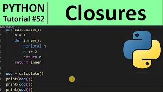 Python Tutorial - Closures in Python Programming for Beginners