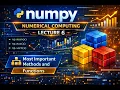 Most Important NumPy Functions Explained Python NumPy