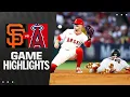 Giants vs Angels Game Highlights 25 MLB Highlights