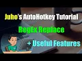 Juho s AutoHotkey Tutorial RegEx RegExReplace Pattern Count and Backreferences