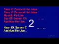 Download Lagu Saanso Ki Zaroorat Hai Jaise   Kumar Sanu Hindi Full Karaoke with Lyrics