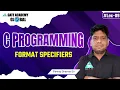 Format Specifiers C Programming English By Pankaj Sharma Sir