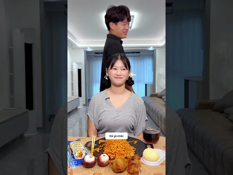 Thử thách đoán người kia ăn gì #shorts #mukbang #food