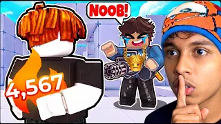 I Pretended to be a NOOB in Roblox Rivals.. (TROLLING)
