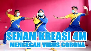 Download Senam Kreasi terbaru 2021 -  4M Mencegah Virus Corona (COVID-19) MP3