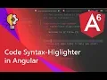 13 - Code Syntax Higlighter in Angular