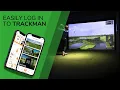 How To Login To Your Trackman Golf Simulator Profile Using Your Phone
