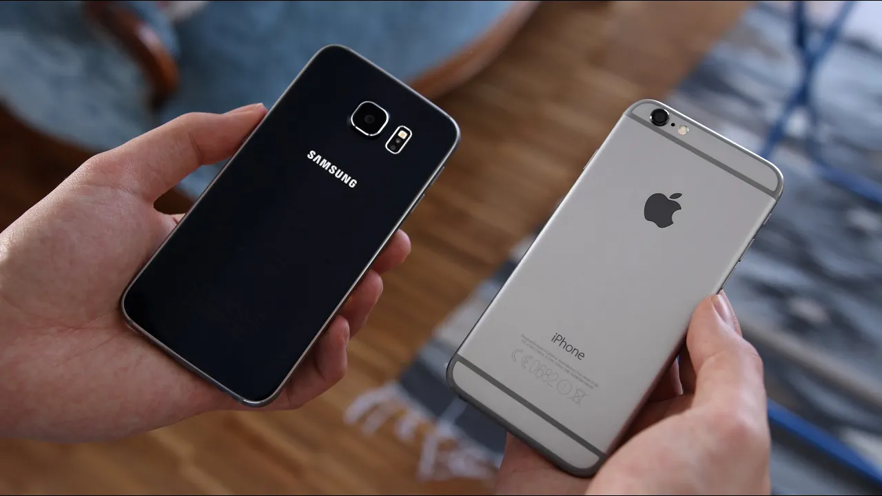 iPhone 6s vs Samsung Galaxy S6 - Speed Test. 