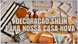 CHEGOU DECORAÇÃO  DA SHEIN PARA NOSSA CASA NOVA