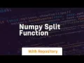 numpy split function