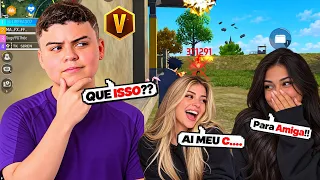 PHZIN JOGOU COM AS ALEATÓRIAS MAIS LOUC4S NA RANKED DO FREE FIRE E QUASE QUITOU DO SQUAD