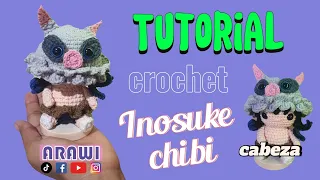 TUTORIAL AMIGURUMI INOSUKE