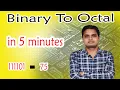 How To Convert Binary To Octal Number System