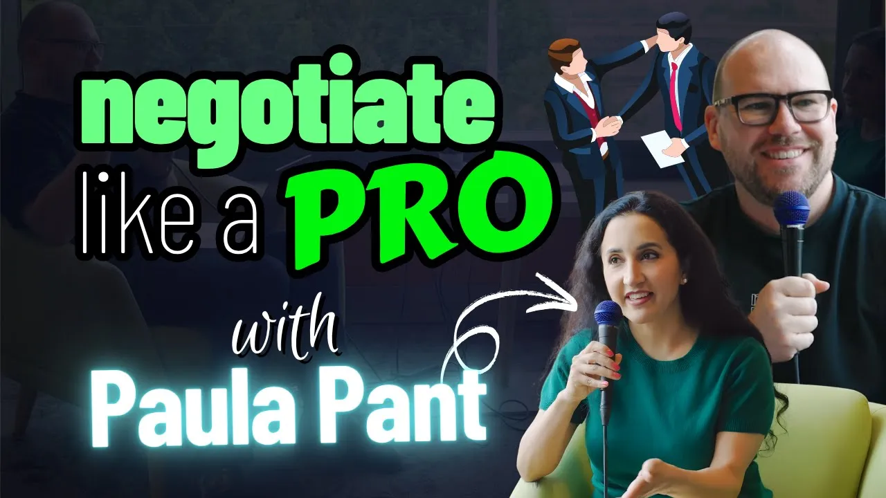 negotiating like a pro with Paula Pant (live from Fincon)