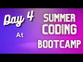Coding Bootcamp Day 4 Sami infotech