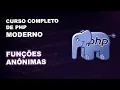 Desbloqueie o poder das FUNCOES ANONIMAS em PHP - Funcoes do usuario