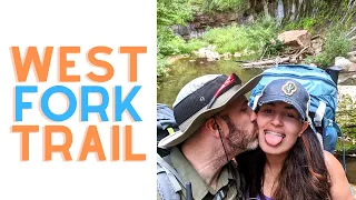 Backpacking West Fork Trail Sedona - Oak Creek Canyon Sedona ARIZONA Part