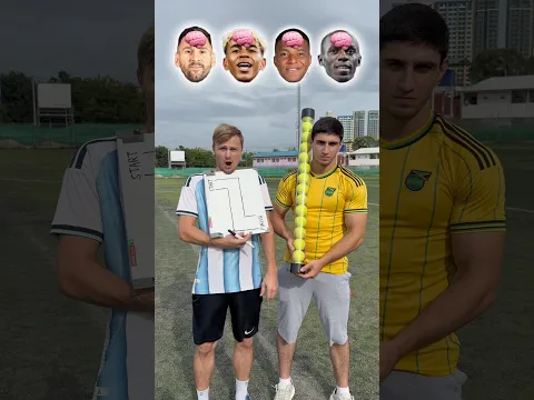 🧠😂 IQ CHALLENGE | WHICH FOOTBALL PLAYER WILL BE FASTER!?💨