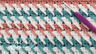 Crochet the Spiked Cross Stitch! 🧶