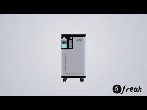 Oxygen Concentrator -Oxy-med with Inbuilt Nebulizer cgfreak 3d demo
