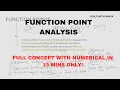 Function Point Analysis for SPM Software Engineering Easy Memory Tricks Numericals