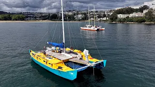 I Anchored Next To My Boat’s Designer! (In The 63 foot Flagship ‘Spirit of Gaia’)