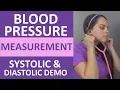 How to Take a Blood Pressure Measurement Systolic and Diastolic Sounds Nursing Clinical Skill