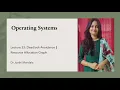 Operating Systems Lecture Deadlock Avoidance Resource Allocation Graph Single Instance