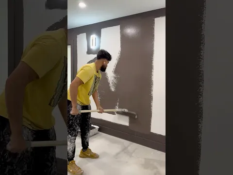 How to paint a wall in 60 seconds