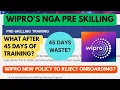 Wipro s NGA Training 45 DAYS TRAINING PROCESS Full hiring process 2024