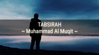 tabsirah nasyid merdu muhammad al muqit lirik terjemah 