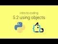 Unit 5 Lesson 2 - Using Objects