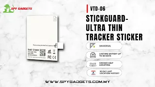 VTD 06 - STICKGUARD ULTRA THIN STICKER TRACKER DEMO DEMO