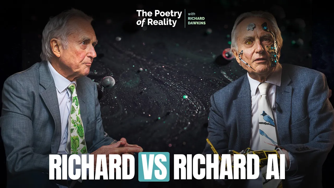 Richard Dawkins and Richard Dawkins AI answer questions about the future!