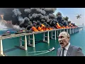 Download Lagu Today, July 10th! The Crimean Bridge collapsed after the US attacked Russian troops crossing it.