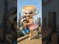 Download Lagu Tung Tung Tung Sahur vs Ballerina Cappuccina 😨 #brainrot #tungtungtungsahur #rescue #animalrescue