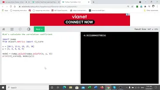 Correlation coefficient Calculate using python