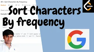 Sort Character By Frequency Solving with Heap Java Solution