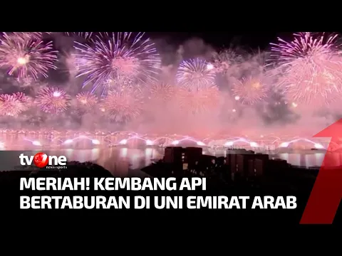 Meriahnya Pesta Kembang Api Tahun Baru di UEA