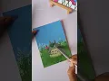 How I paint Totoro with acrylics