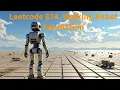 Leetcode 874 Walking Robot Simulation