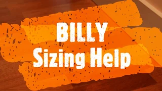 Sizing Help BILLY Footwear